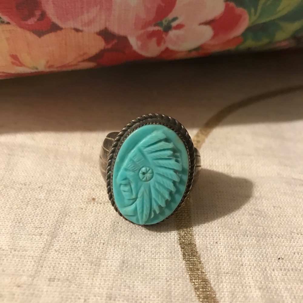 COPY - Vintage Indian head ring